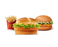 Fries & 2 Burger