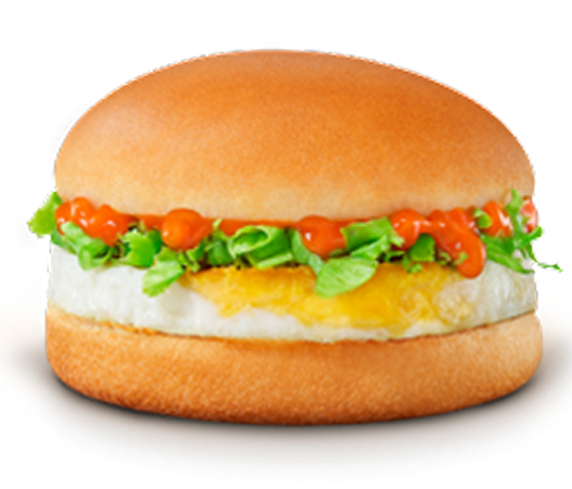 Egg burger