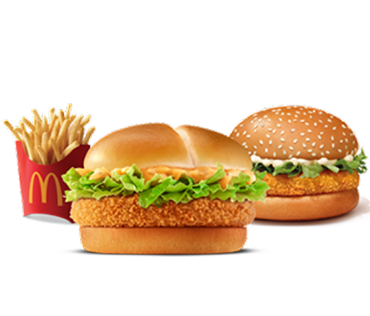 Fries & 2 Burger