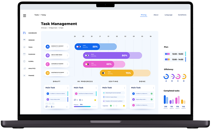 Manufacturing automation dashboard
