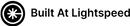 Built at Lightspeed Logo