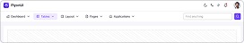 Dashboard Header Section