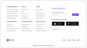eCommerce Mega Footer Section