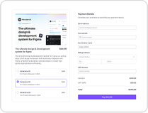 eCommerce Shopping Cart Section