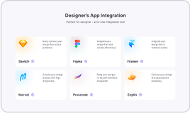 Marketing App Integration Section