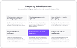 Marketing FAQ Section