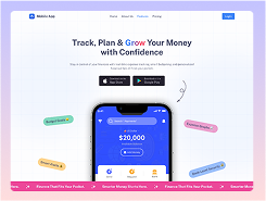 Landing Page Mobile App 1