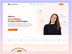 Landing Page Personal Portfolio 1