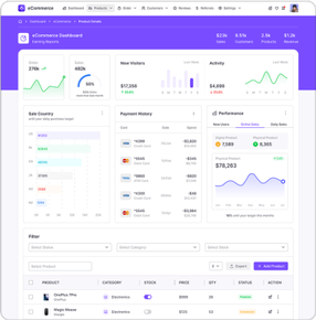 Left Dashboard